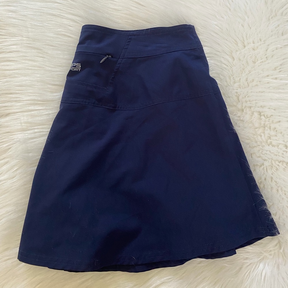 Chaps Navy Blue Skort Sz 4